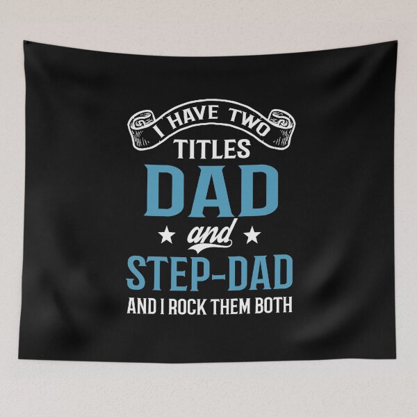 Item preview, I have two titles dad and stepdad funny Birthday fathers day designed and sold by Md. Manjur Ahamed.