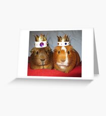 King Eric and Queen Ernie Grußkarte