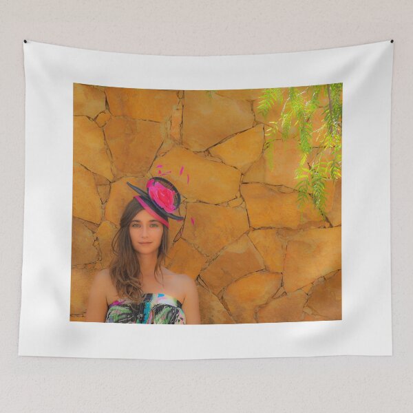Item preview, Woman With Pink and Black Hat designed and sold by Digby Merry.