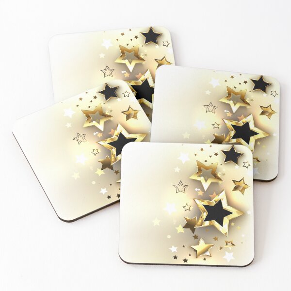 Item preview, Gold Stars on a Light Background designed and sold by Blackmoon9.