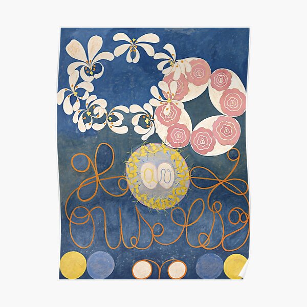 Hilma af Klint - Kindheitsgruppe IV Poster
