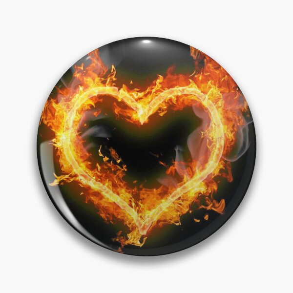 Item preview, Cool Heart Fire Flame designed and sold by LokmaneBrahimi.