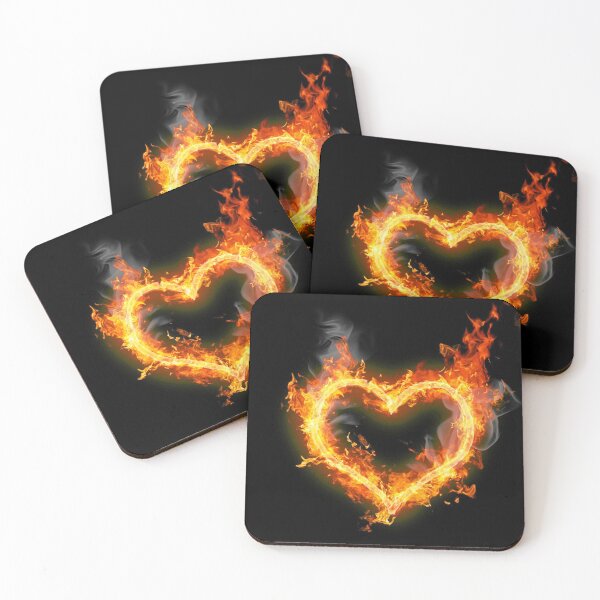 Item preview, Cool Heart Fire Flame designed and sold by LokmaneBrahimi.