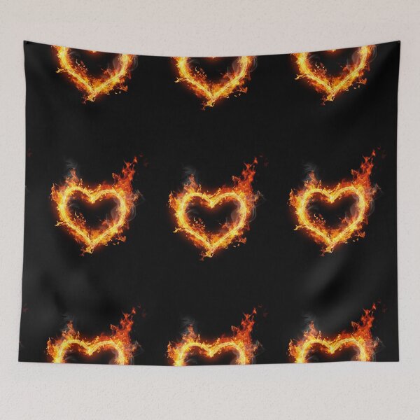 Item preview, Cool Heart Fire Flame designed and sold by LokmaneBrahimi.