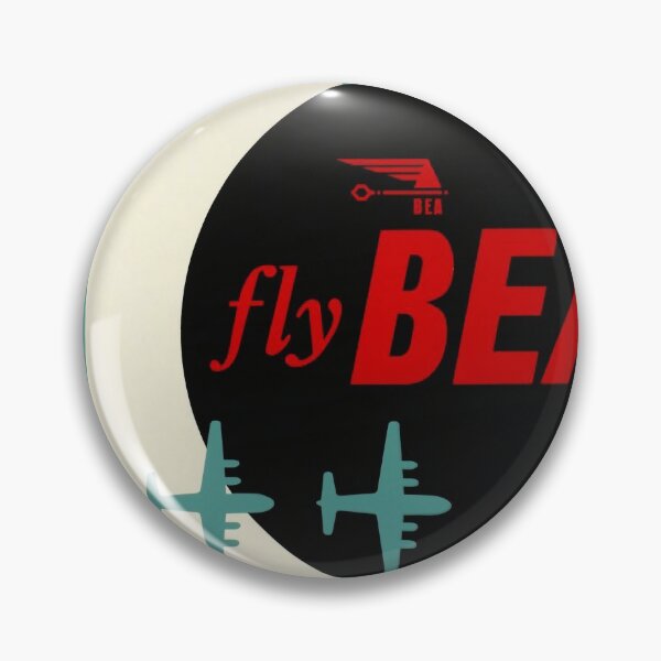 Item preview, Fly Viscount vintage travel poster designed and sold by stickart-marek.