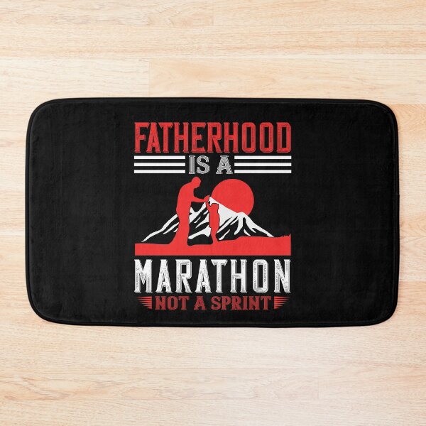 Item preview, Fathers day gift | Fatherhood is a marathon not a sprint designed and sold by teamph.