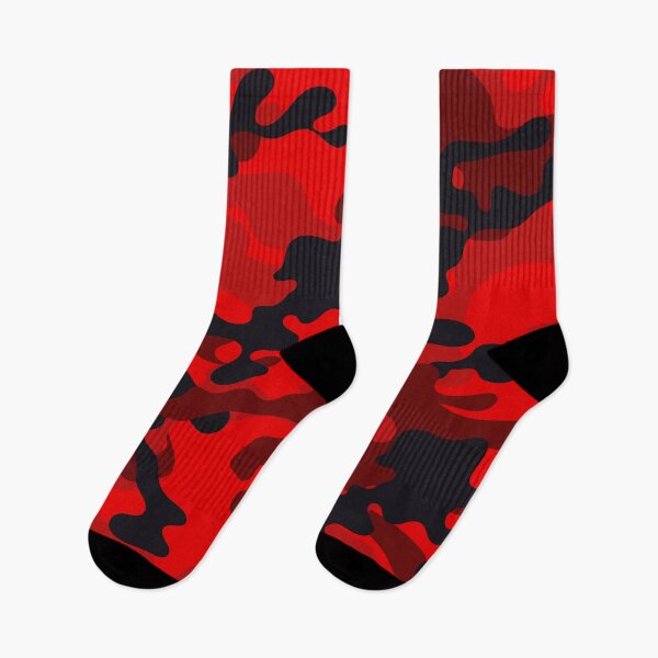 Item preview, Camouflage Pattern Cool Army Red Granet Black Camo Print Color for Lovers of the Armed Forces designed and sold by BCNDesign.