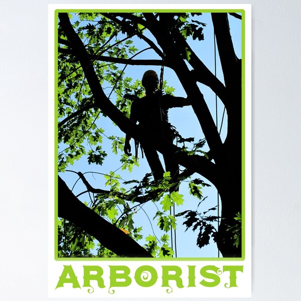 Item preview, Arborist / Tree Worker Silhoutte Design designed and sold by Imladris01.