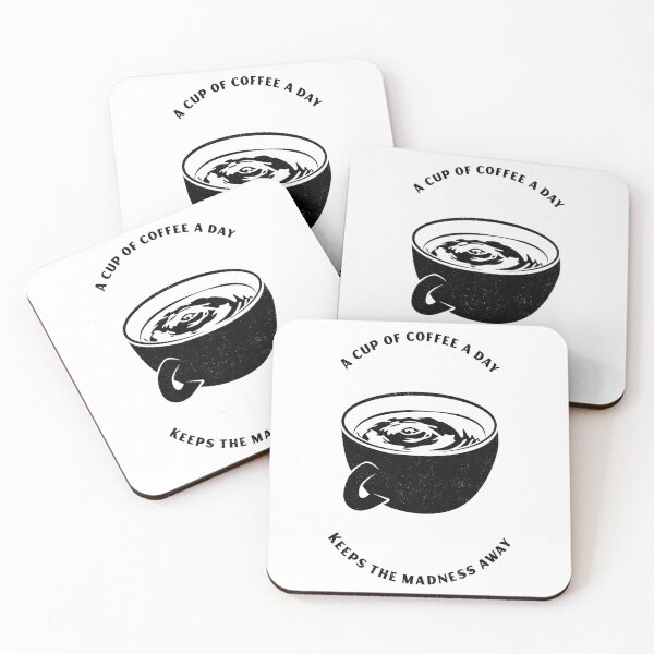 Item preview, Coffee Keeps The Madness Away designed and sold by MSA-42.