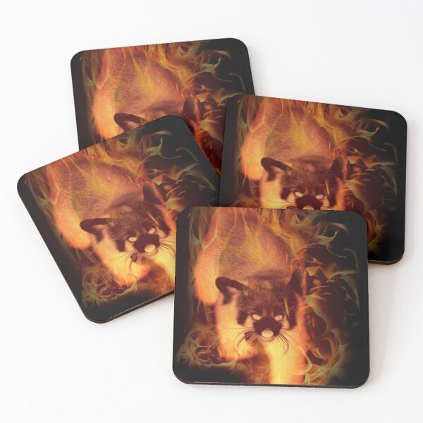 Item preview, Flaming Red Panda designed and sold by Serena Wells.