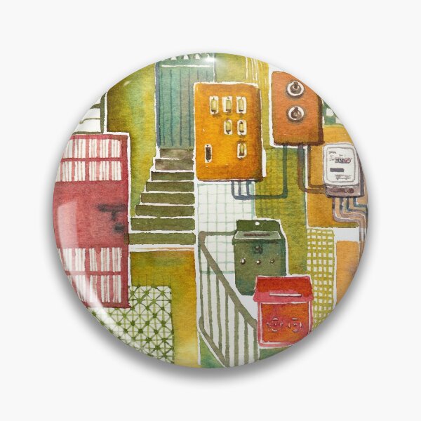Item preview, Hong Kong Tong Lau (Old style Chinese shophouse) designed and sold by Leafbear Studio.