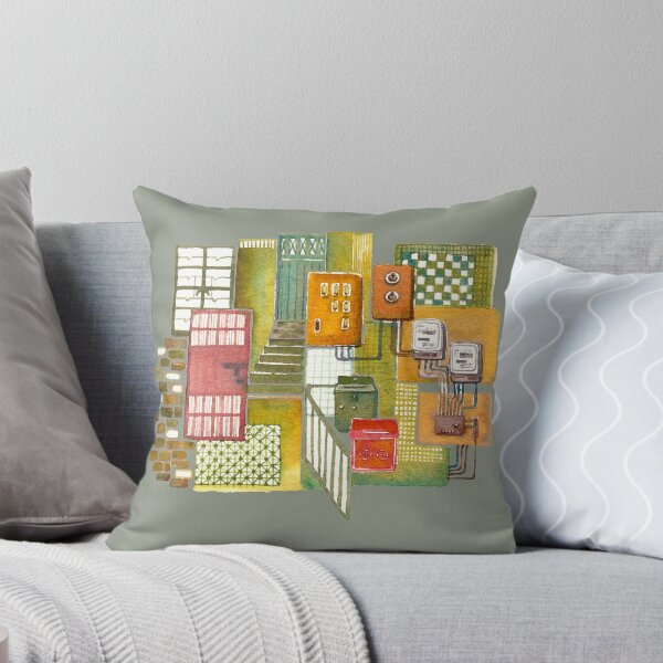 Item preview, Hong Kong Tong Lau (Old style Chinese shophouse) designed and sold by Leafbear Studio.