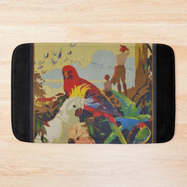Item preview, Australia vintage travel poster designed and sold by stickart-marek.