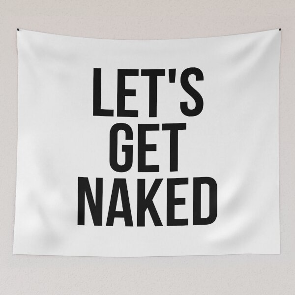Item preview, Let's get naked designed and sold by hexdecor.