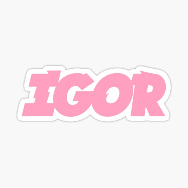 Pink Igor Sticker