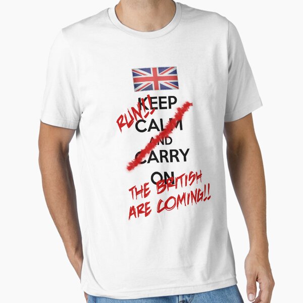 Item preview, The British Are Coming! (black text) designed and sold by Jess Meacham.