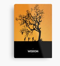 99 Steps of Progress - Wisdom Metal Print