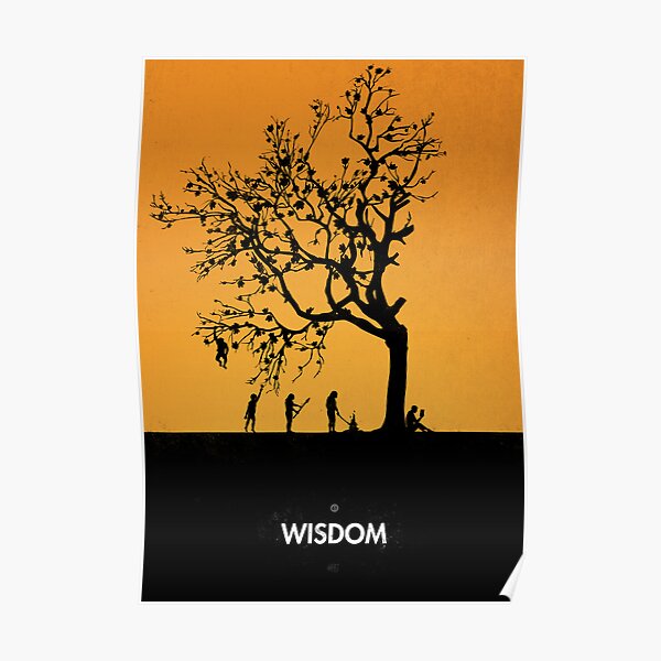 99 Steps of Progress - Wisdom Poster