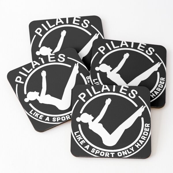 Item preview, Pilates Like A Sport Only Harder Funny Saying Unisex product designed and sold by Lisbob.