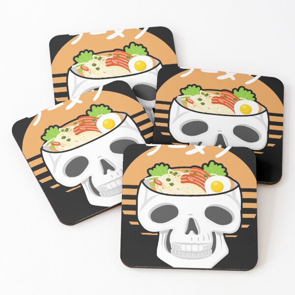 Item preview, Skull Graphic product | Ramen Lovers Gift print Ramen Skull designed and sold by Lisbob.