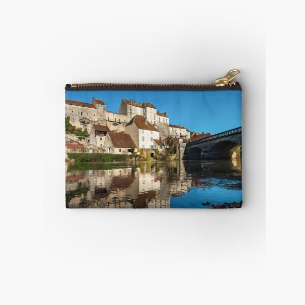 Item preview, Panoramic view of Pesmes village in Burgundy, winter designed and sold by Alexander Sorokopud.