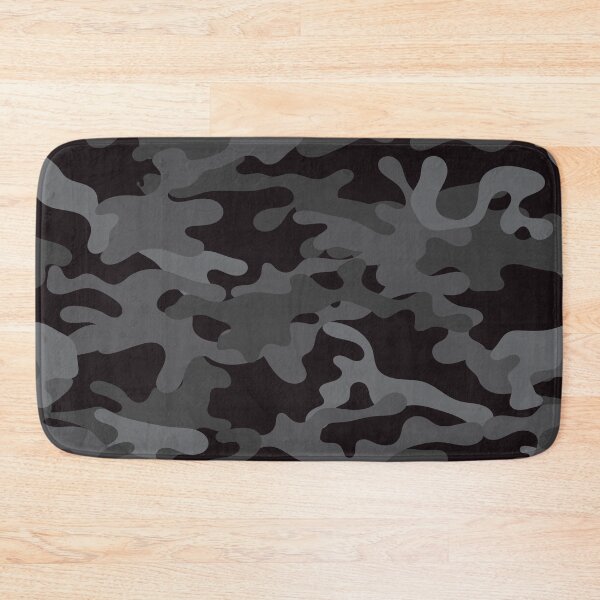 Item preview, Camouflage Pattern Cool Army Midnight Camo Print Grey & Black Color for Lovers of the Armed Forces designed and sold by BCNDesign.