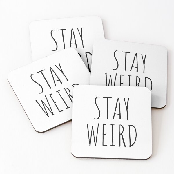 Item preview, Stay weird designed and sold by hexdecor.