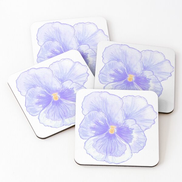 Item preview, Blue pansy designed and sold by Shrubberee.