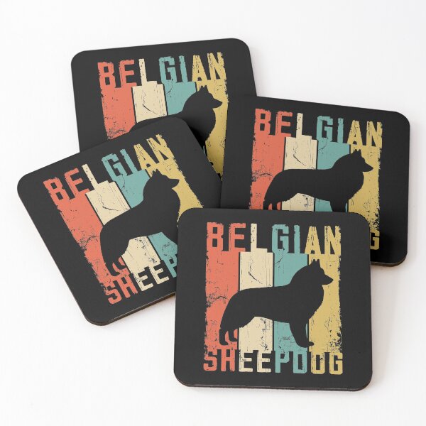 Item preview, Belgian Sheepdog Dog Vintage Retro Style designed and sold by rafaeltto.