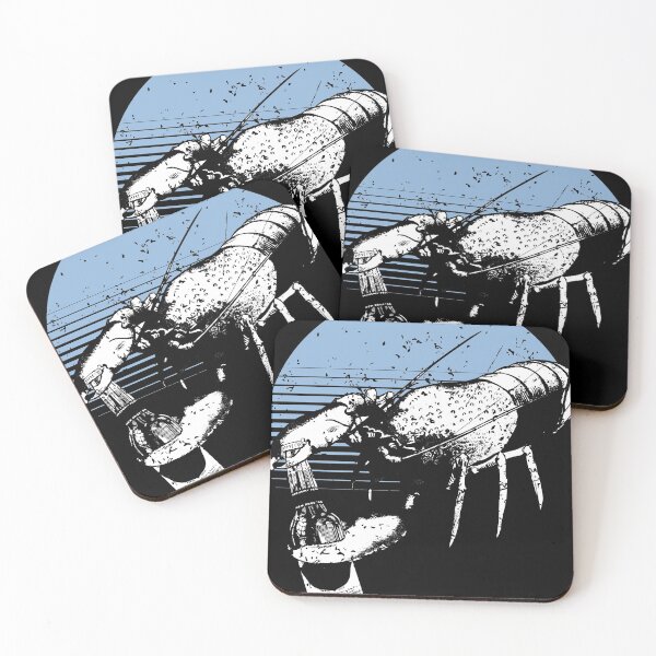 Item preview, Lobster Drinking a Beer | Craft Beer Home Brewers Holiday Sw designed and sold by Lisbob.