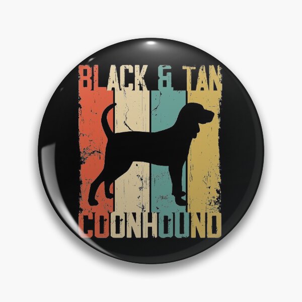 Artikelvorschau, Black Tan Coonhound Dog Vintage Retro Style entworfen und verkauft von rafaeltto.