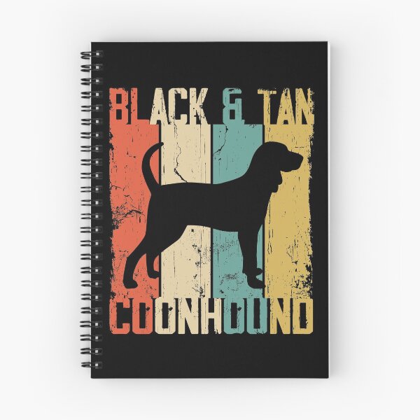 Artikelvorschau, Black Tan Coonhound Dog Vintage Retro Style entworfen und verkauft von rafaeltto.