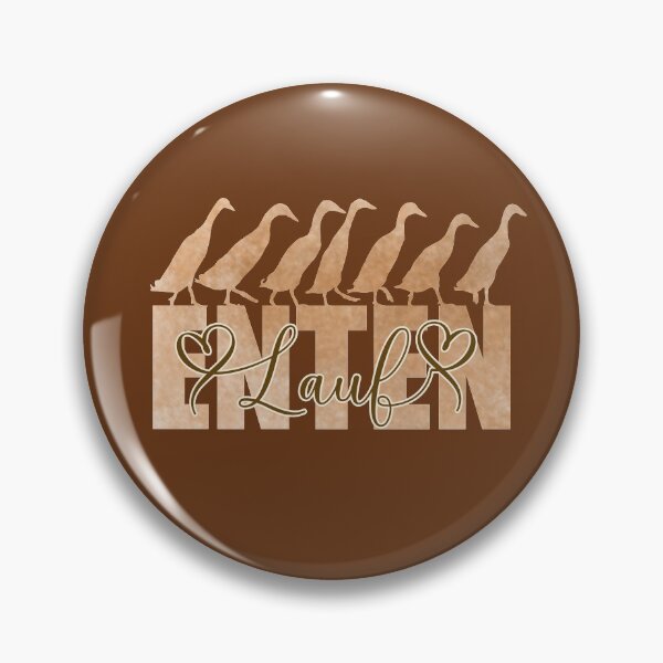 Item preview, Brown duck lettering designed and sold by anatida.