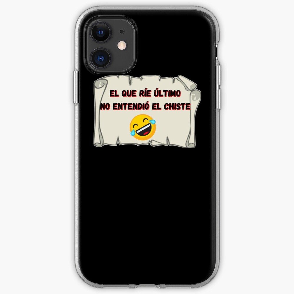 El que ríe el último no entendió el chiste Funda y vinilo para iPhone