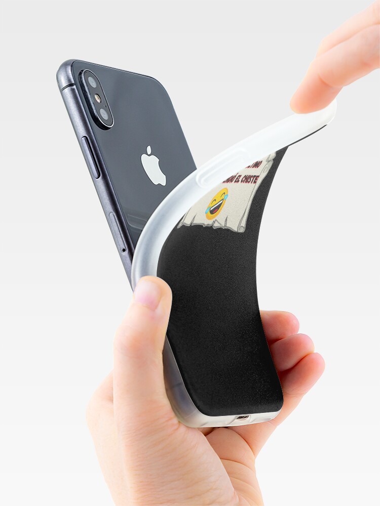 Vista alternativa de Funda de iPhone El que ríe el último no entendió el chiste