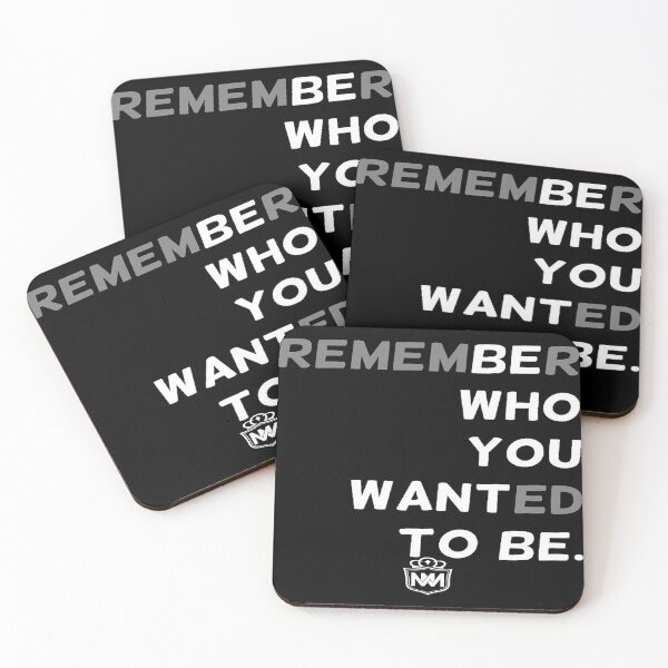 Item preview, REMEMBER WHO YOU WANTED TO BE designed and sold by MotivationMafia.