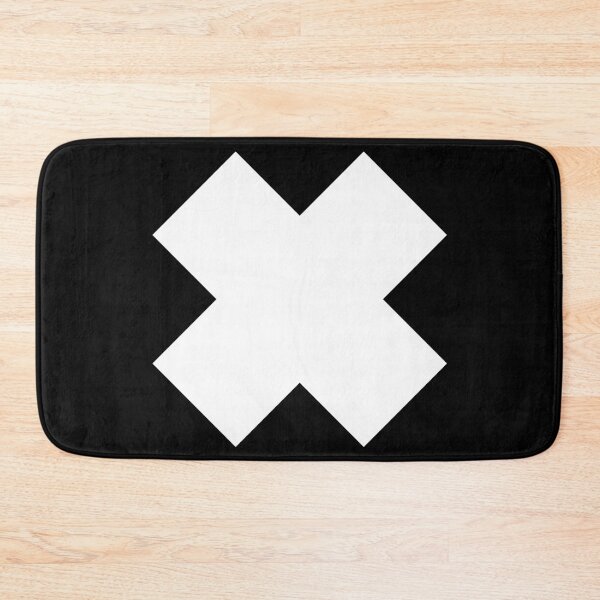 Item preview, Black And White Cross designed and sold by hexdecor.