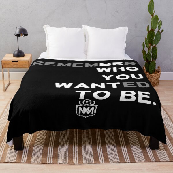 Item preview, REMEMBER WHO YOU WANTED TO BE designed and sold by MotivationMafia.
