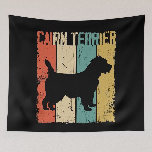 Item preview, Cairn Terrier Dog Vintage Retro Style designed and sold by rafaeltto.