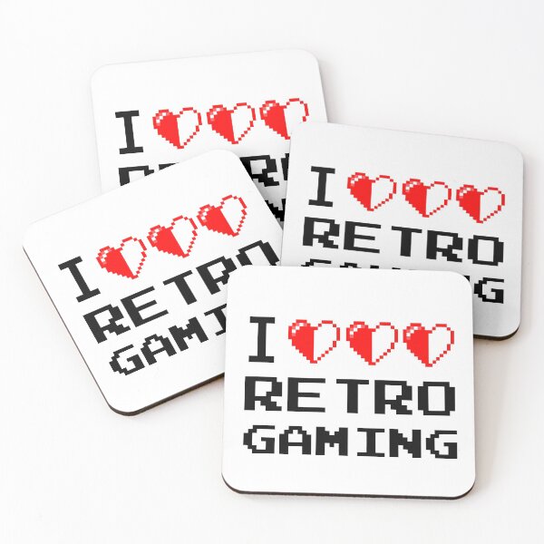 Item preview, I Love Retro Gaming designed and sold by Pixel-Pixie.