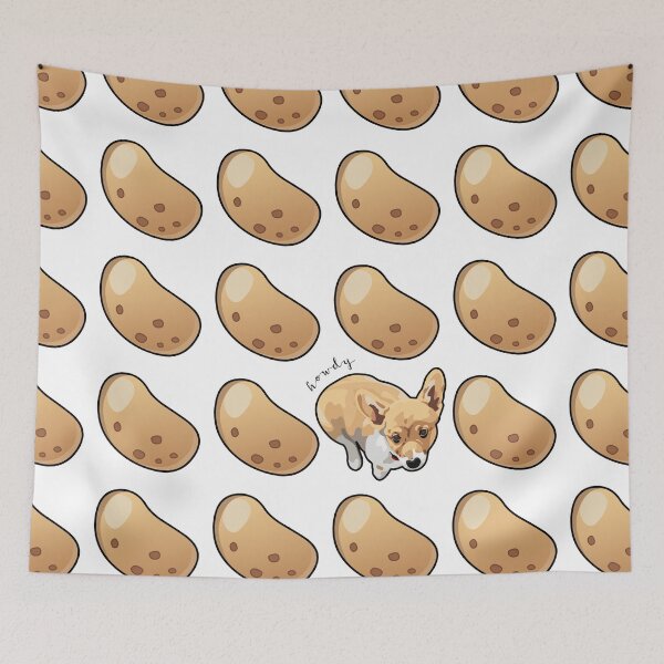 Item preview, Baby Corgi and Potatoes designed and sold by MaplewoodMerch.