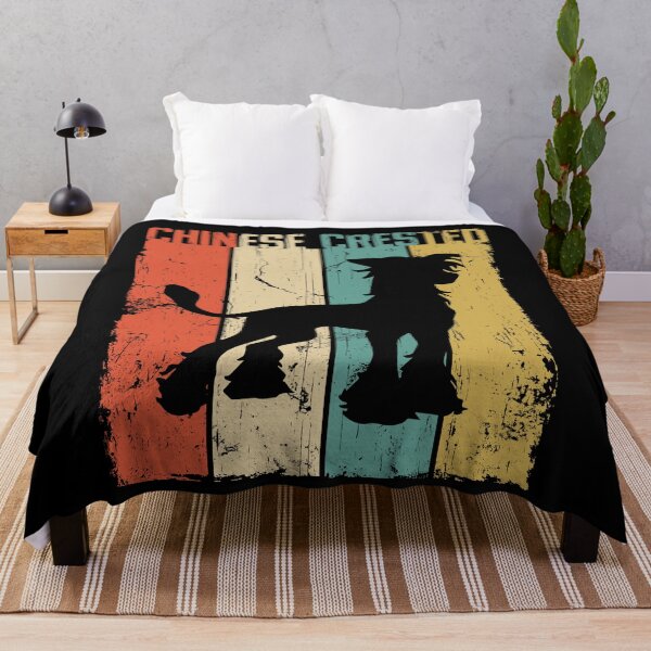 Item preview, Chinese Crested Dog Vintage Retro Style designed and sold by rafaeltto.