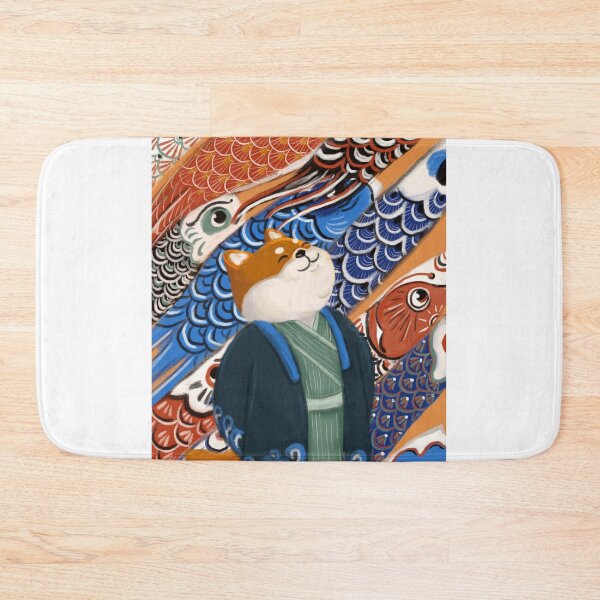 Item preview, Shiba inu with koinobori designed and sold by quynhdraws.
