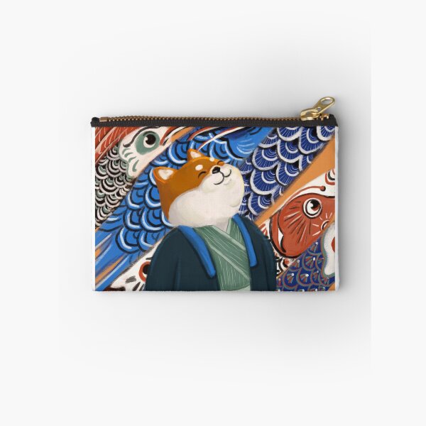 Item preview, Shiba inu with koinobori designed and sold by quynhdraws.