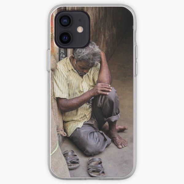 Aged manual labor sleeping iPhone Soft Case