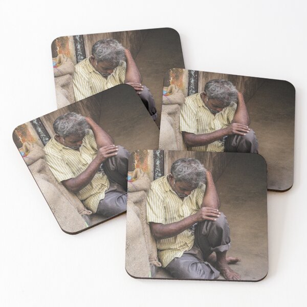 Item preview, Aged manual labor sleeping designed and sold by Prerana Jain.