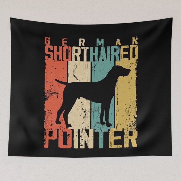 Item preview, German Shorthaired Pointer Dog Vintage Retro Style designed and sold by rafaeltto.