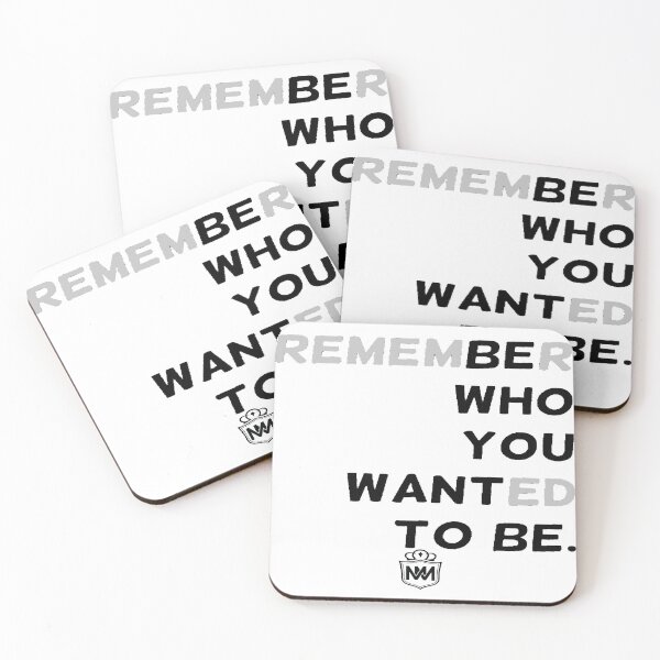 Item preview, REMEMBER WHO YOU WANTED TO BE designed and sold by MotivationMafia.