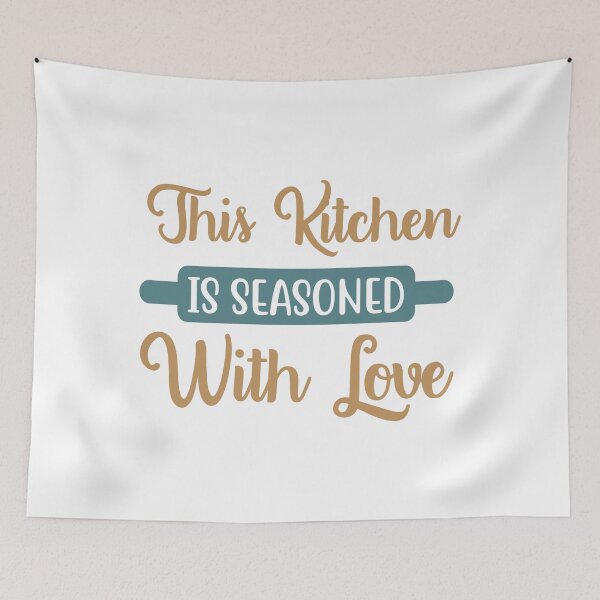 Item preview, This Kitchen Is Seasoned With Love designed and sold by VibrantGifts.