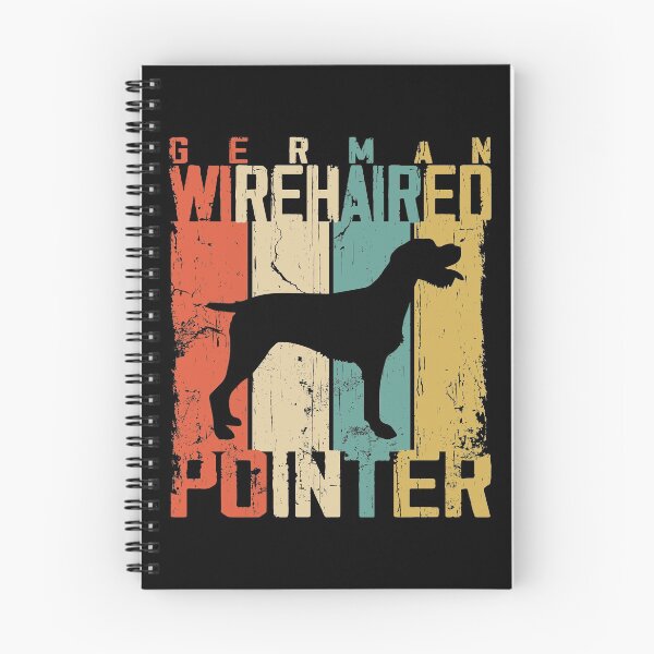 Item preview, German Wirehaired Pointer Dog Vintage Retro Style designed and sold by rafaeltto.